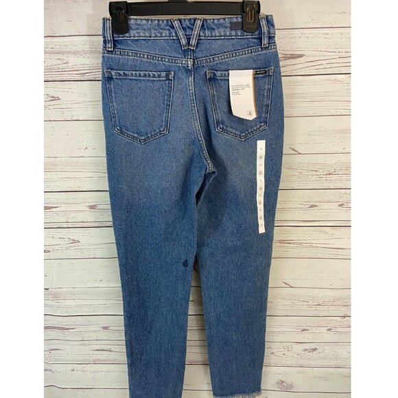 Volcom Jeans Women's Size 26 Super Stoned Skinny Fit Denim Light (26 x 28) NWT - Picture 4 of 5